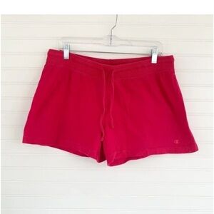 Champion Red Athletic Shorts for Active Comfort